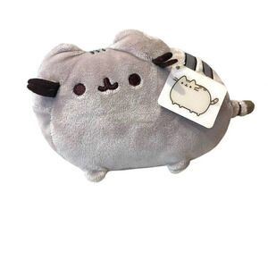 New GUND Pusheen Cat Plush Stuffed Animal, Gray, 6"